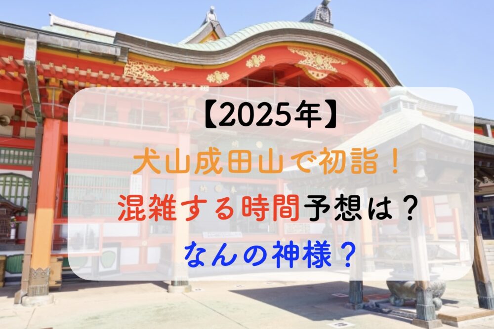 犬山成田山　初詣