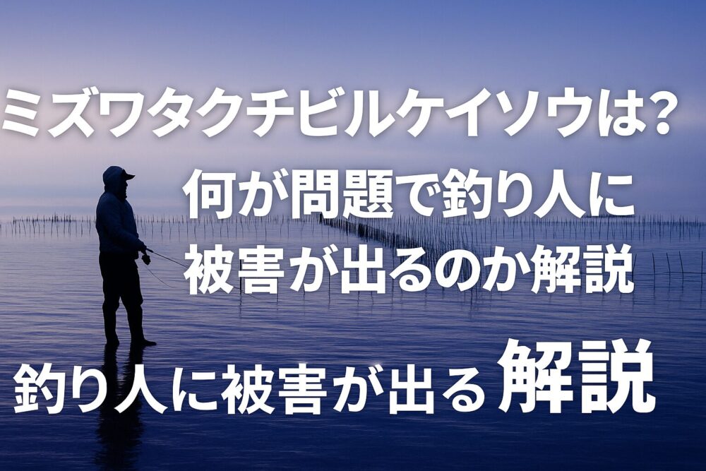ミズワタクチビルケイソウ 何が問題
