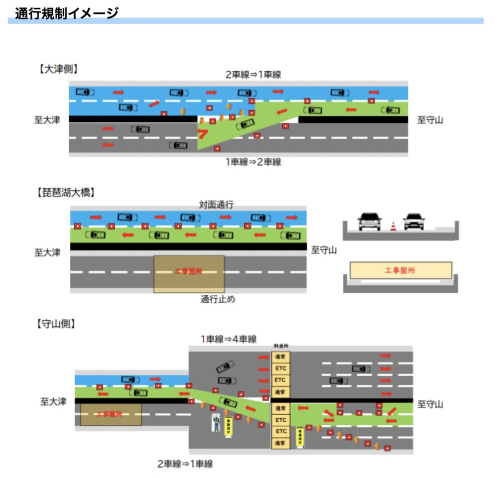 琵琶湖大橋 規制 期間